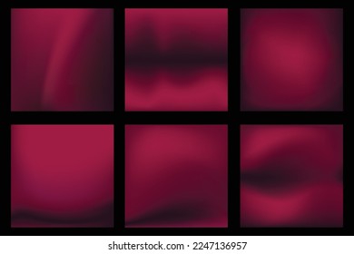 Viva magenta gradient background set. Backdrop gradient design for poster, presentation, website.