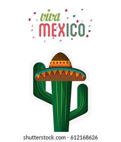viva mexico cactus hat festive