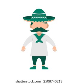 Viva Mexico Character Vector Design