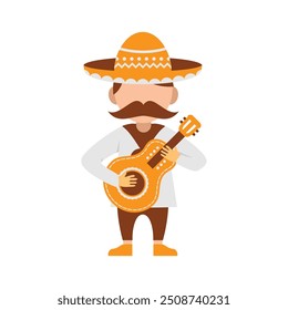 Viva Mexico Character Vector Design