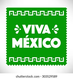 Viva Mexico - Cut Out Paper Composition