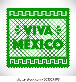 Viva Mexico - Cut Out Paper Composition