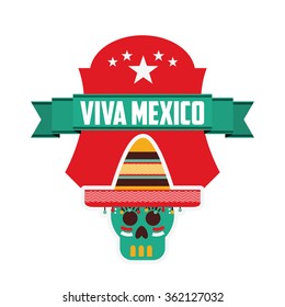 Viva Mexico Design Stock Vector (Royalty Free) 362127032 | Shutterstock