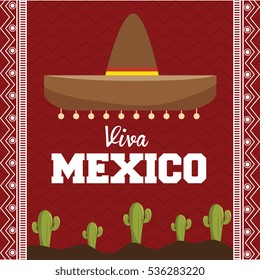 viva mexico poster celebration