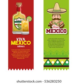 viva mexico poster celebration