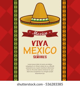 viva mexico poster celebration