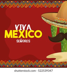 viva mexico poster icon