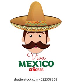 viva mexico poster icon