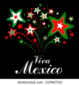 Viva Mexico. Vector Illustration