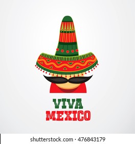 Viva Mexico! Vector illustration