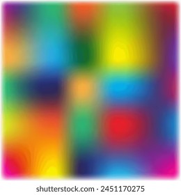 Vivid Abstract Background Template Design