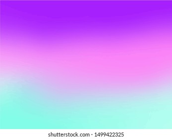 Vivid, abstract and blurred colorful psychedelic background vector illustration. Colors of the year. Artistic vector background.