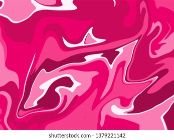 Vivid, abstract and colorful psychedelic background vector illustration.  