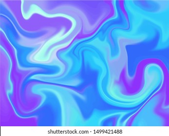 Vivid, abstract and colorful psychedelic background vector illustration. Colors of the year. Artistic background vector. 