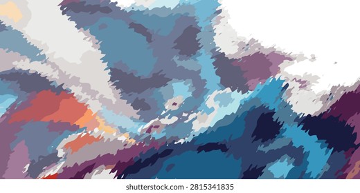 Vivid abstract digital artwork showcasing energetic brushstrokes and a vibrant color scheme, ideal for creative and artistic projects.