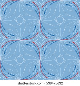 Vivid abstract geometrical seamless pattern.