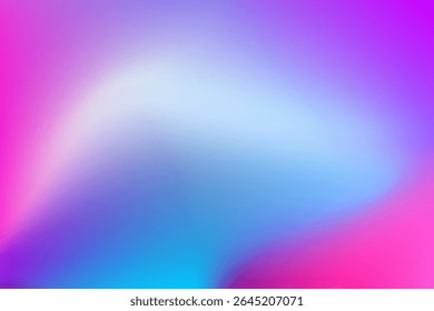Padrão de gradiente abstrato vívido com transições suaves entre tons rosa vívido, azul e roxo, oferecendo um fundo moderno e inspirador para projetos criativos, modelos de apresentação