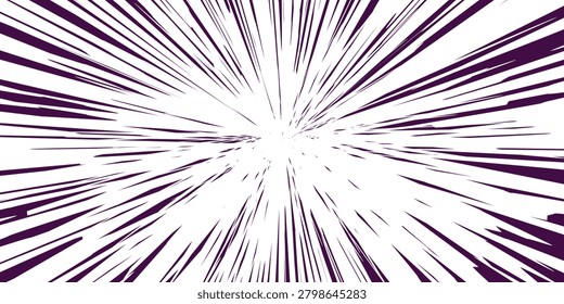 Vivid abstract image featuring a burst of light and energy with radiating lines and vibrant colors, creating a sense of motion and excitement.