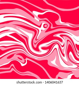 Vivid abstract painting featuring a swirling pattern marbling art. Captures dynamic energy and creative expression, ideal for artistic and decorative purposes or vibrant design concepts.