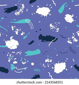 Vivid abstract pattern with different shapes. 