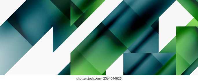 Eine lebhafte Abstraktion entfaltet sich. Dreiecke in nahtloser Harmonie, dynamischer geometrischer Hintergrund. Das Zusammenspiel von Winkel und Farben bildet fesselnde Tapisserie, die Modernität und künstlerischen Reiz hervorruft