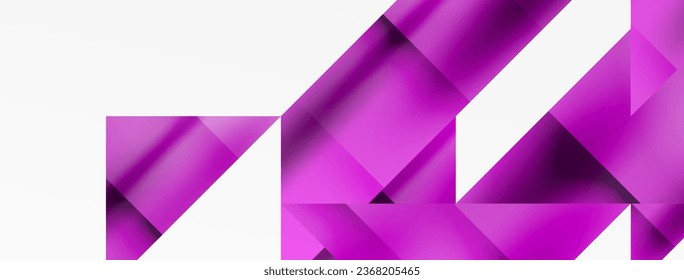 Vivid abstraction unfolds. Triangles in seamless harmony, composing dynamic geometric backdrop. Interplay of angles and hues forms captivating tapestry, evoking modernity and artistic allure