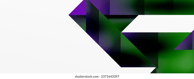 Se despliega una abstracción intensa. Triángulos en armonía perfecta, componiendo fondo geométrico dinámico. La interacción de ángulos y matices forma tapicería cautivadora, evocando modernidad y atractivo artístico