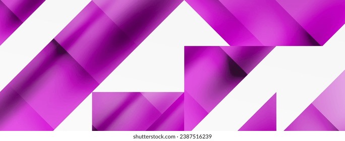 Vivid abstraction unfolds. Triangles in seamless harmony, composing dynamic geometric backdrop. Interplay of angles and hues forms captivating tapestry, evoking modernity and artistic allure