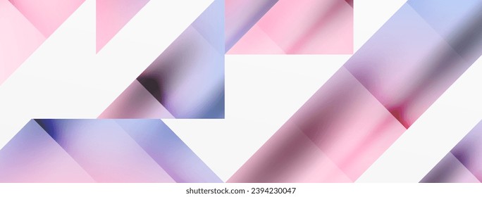 Vivid abstraction unfolds. Triangles in seamless harmony, composing dynamic geometric backdrop. Interplay of angles and hues forms captivating tapestry, evoking modernity and artistic allure