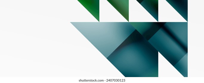 Se despliega una abstracción intensa. Triángulos en armonía perfecta, componiendo fondo geométrico dinámico. La interacción de ángulos y matices forma tapicería cautivadora, evocando modernidad y atractivo artístico