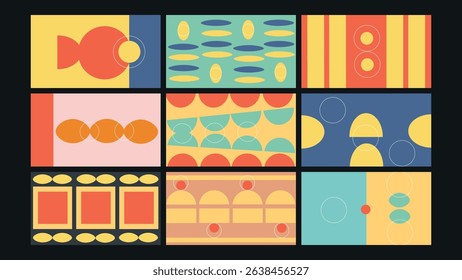 Vivid background with playful illustrations of apples, bananas, kiwis, pears, avocados, and more. Ideal for healthy food promotions, fruit themed projects, kids menus, and nutrition visuals.