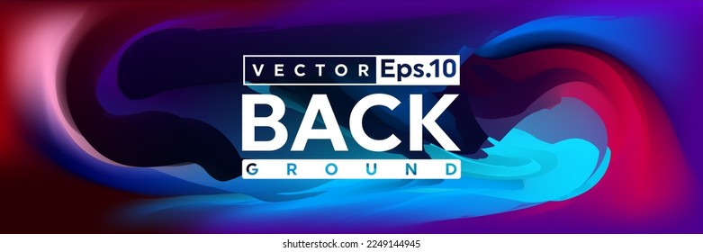 Vivid background vector design. Abstract Modern Colorful Hologram Blur Background Design for web design, colorful, blurry background, wallpaper and mobile display. Vector illustration