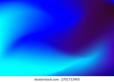 A vivid blue gradient abstract image featuring flowing curves and a soft neon glow. Ideal for tech designs, digital art, backgrounds, and modern branding