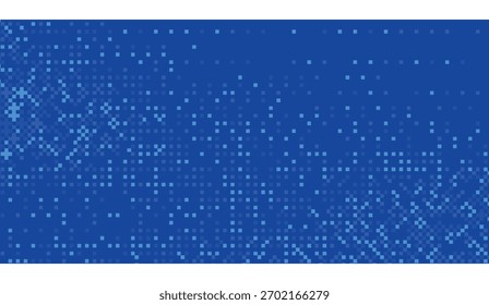 Gráfico de textura pixelada azul vívido, moderno, Techy