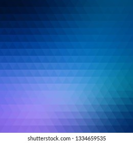 Vivid blue and purple abstact color gradient background, suggesting warmth, serenity or spirituality.