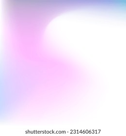 Vivid Blurred Cold Pink Liquid Swirl Gradient Mesh. Bright Light Wavy Water Vibrant Background. Color Multicolor Curve Colorful Blurry Texture. Pastel Dynamic Neon Sky Fluid Gradient Backdrop.
