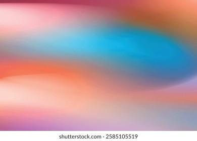 Vivid blurred colorful abstract gradient background