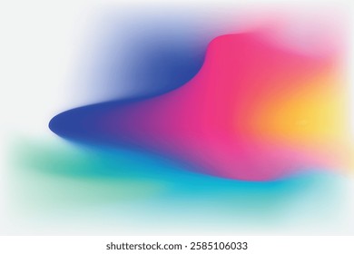 Vivid blurred colorful abstract gradient background