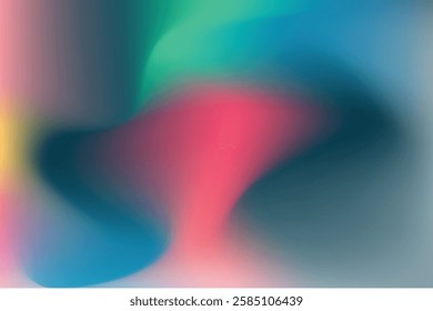 Vivid blurred colorful abstract gradient background