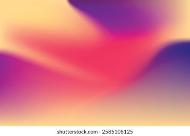 Vivid blurred colorful abstract gradient background