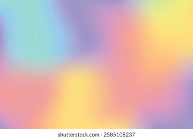 Vivid blurred colorful abstract gradient background