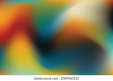 Vivid blurred colorful abstract gradient background