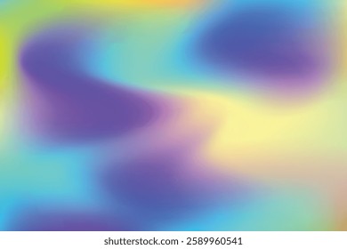 Vivid blurred colorful abstract gradient background