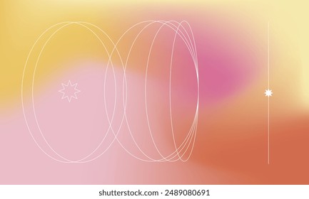Vivid blurred colorful wallpaper background