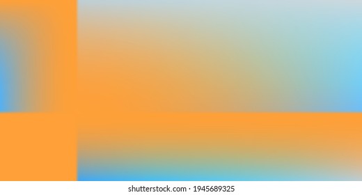 Vivid Bright Blank Gradient Mesh Screens Illustration. Silver Grey Empty Blurred Background. Green Neon Smooth Geometric Surface Backdrop. Modern Orange Blue Smooth Watercolor Colorful Surface.