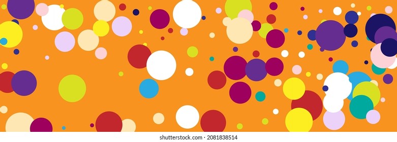 Vivid Circles Bright White Beige Background. Pink Purple Multicolor Blue Yellow Children Background. Indigo Color Rainbow Kids Green Vibrant Composition. Play Violet Dark Pastel Red Print.