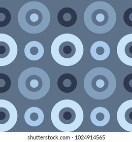 Vivid circles spanish seamless pattern. For print, fashion design, wrapping, wallpaper