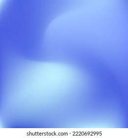 Vivid Color Blue Cold Liquid Design Pic. Dynamic Blurred Water Colorful Indigo Swirl Gradient Mesh. Pastel Sky Vibrant Curve Dark Background. Ocean Bright Light Fluid Wavy Gradient Backdrop.