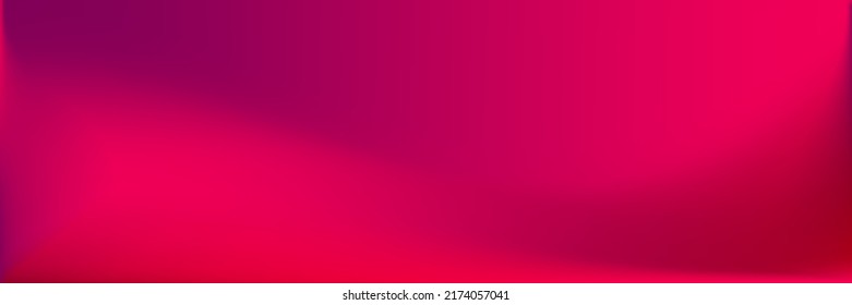 Vivid Color Rose Smooth Surface Illustration. Bright Red Modern Design Backdrop. Bright Dark Wavy Gradient Mesh. Neon Blood Dark Wavy Gradient Mesh. Red Blank Vibrant Original Background.