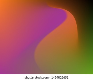 Vivid colorful gradient background decor